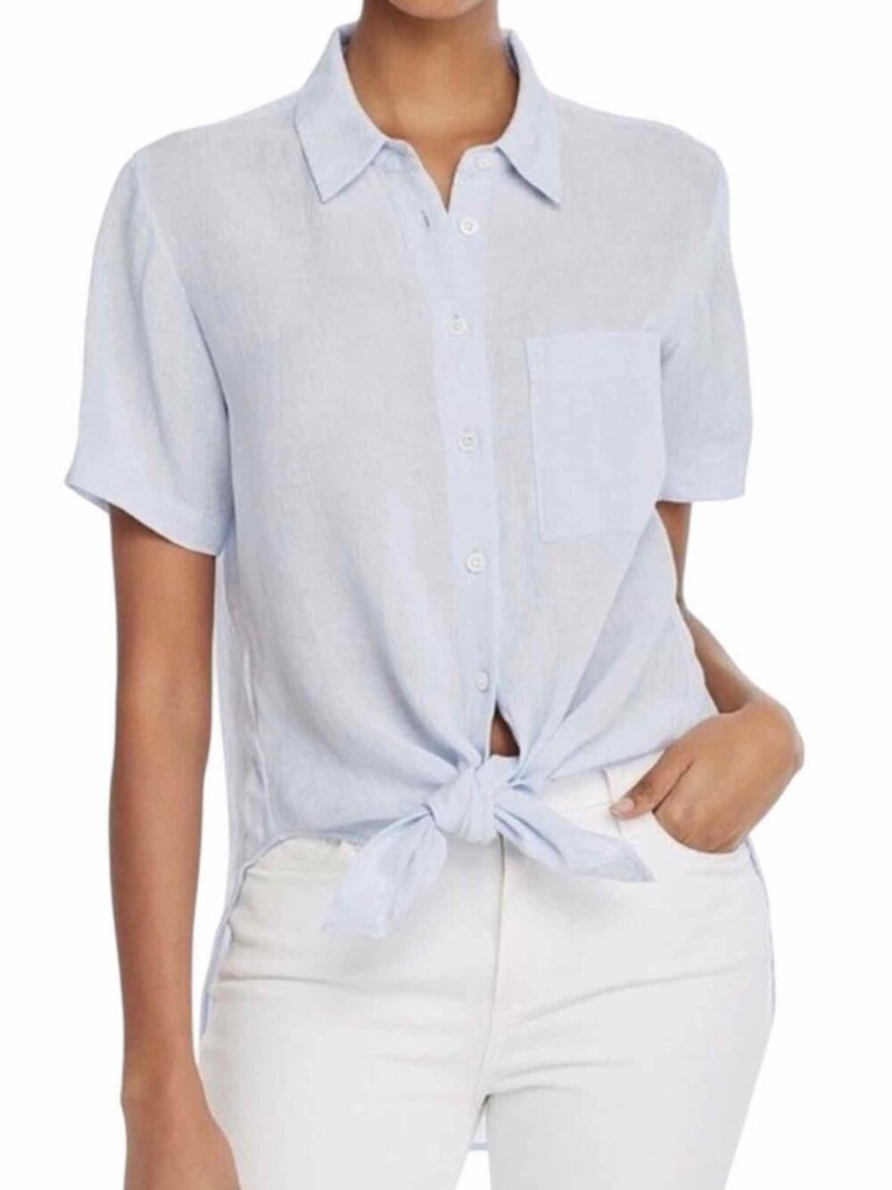 Theory Light Blue Size S Shirt